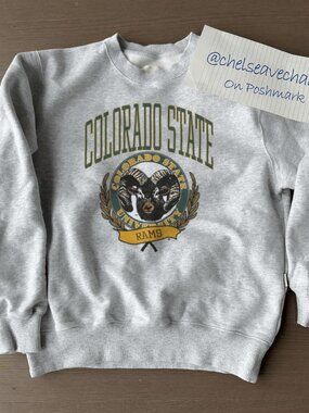 90s Colorado State University CSU Unisex Unisex Sweatshirt, Colorado State Rams